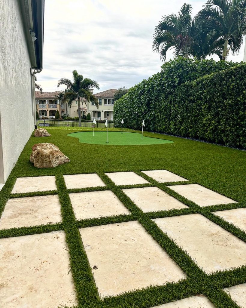 artificial turf installation 